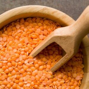 Lentejas rojas